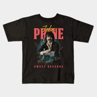 John Prine  Original Aesthetic Tribute 〶 Kids T-Shirt